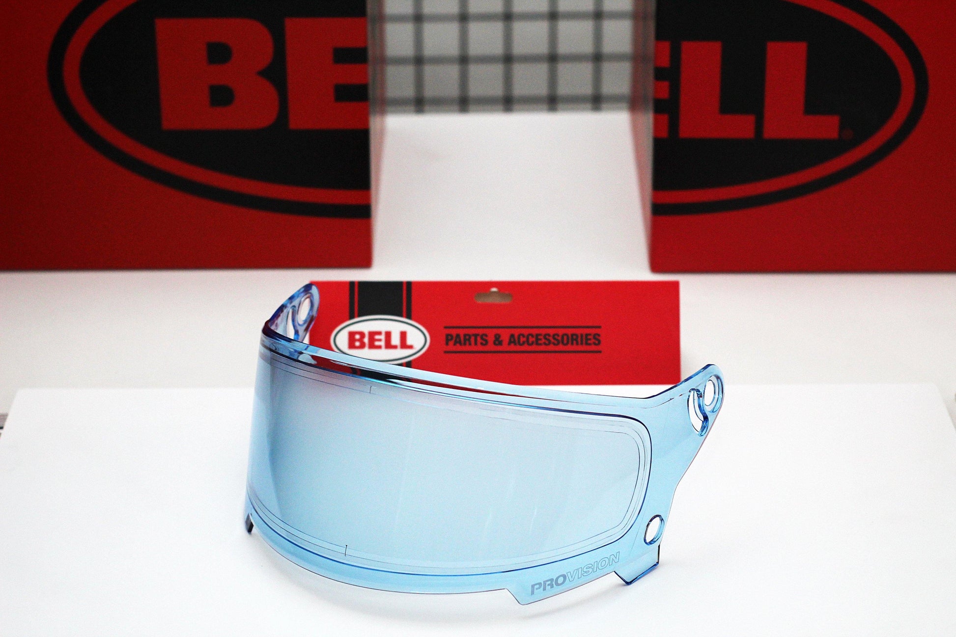 bell eliminator helmet shield Bell Eliminator Visor (Hi-Def Blue) – Durian Bikers
