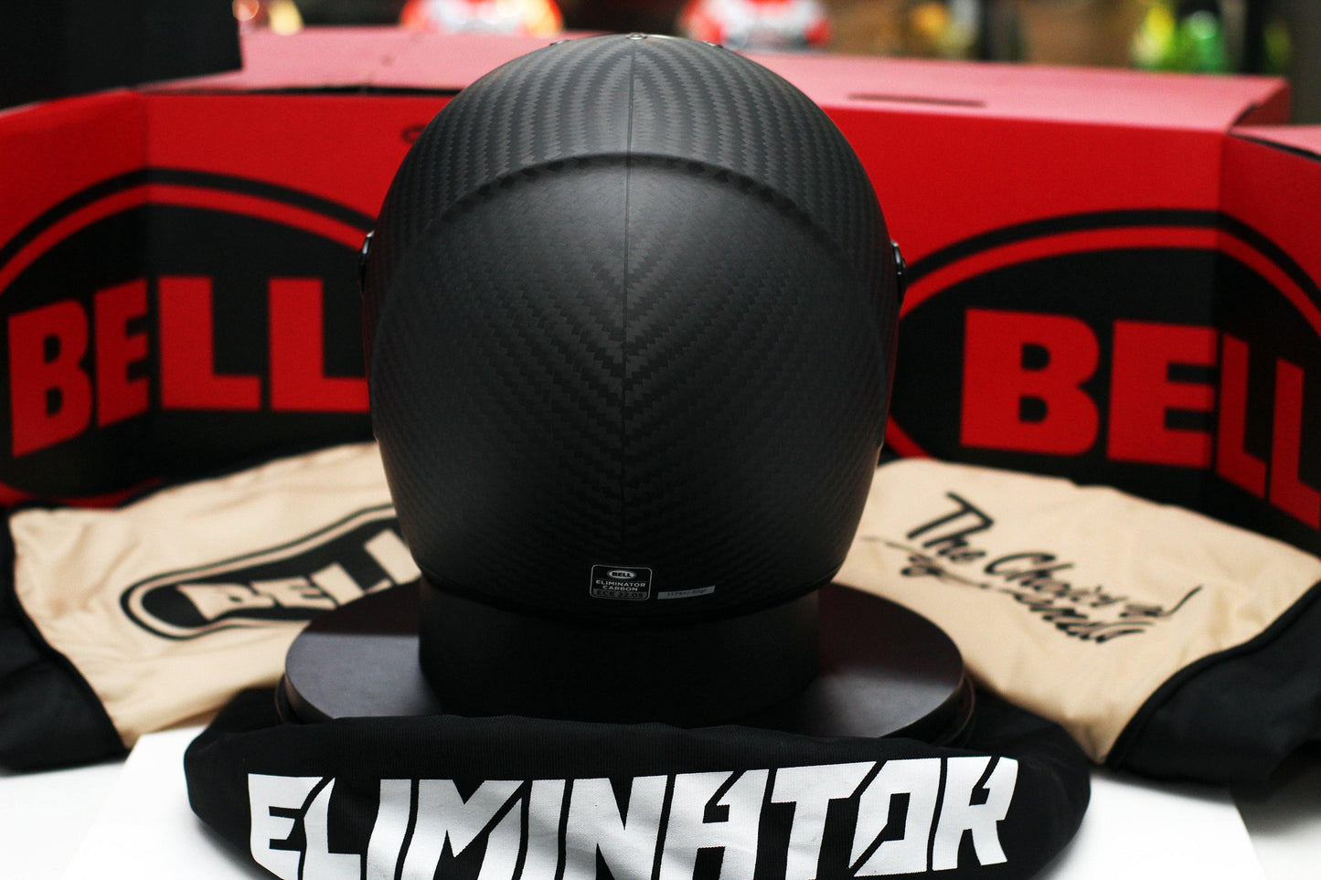 Bell Eliminator Carbon (Matte Black) - Durian Bikers