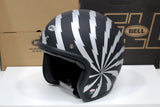 Bell Custom 500 (Vertigo Black/Silver) - Durian Bikers