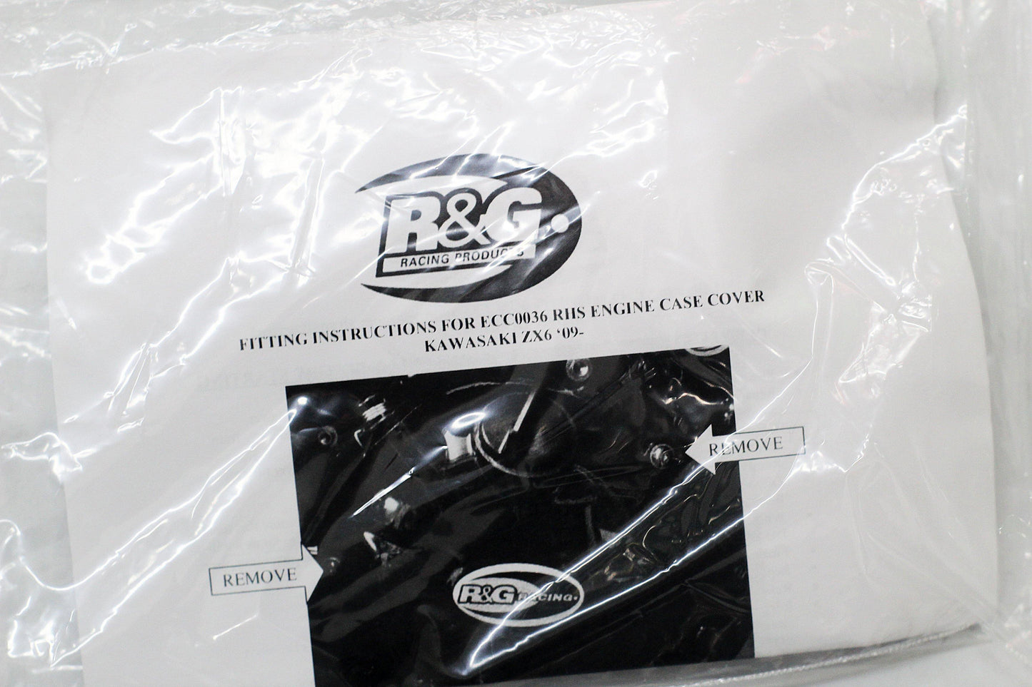R&G Engine Case Cover fits for Kawasaki ZX6-R ('09-) (RHS) - Durian Bikers