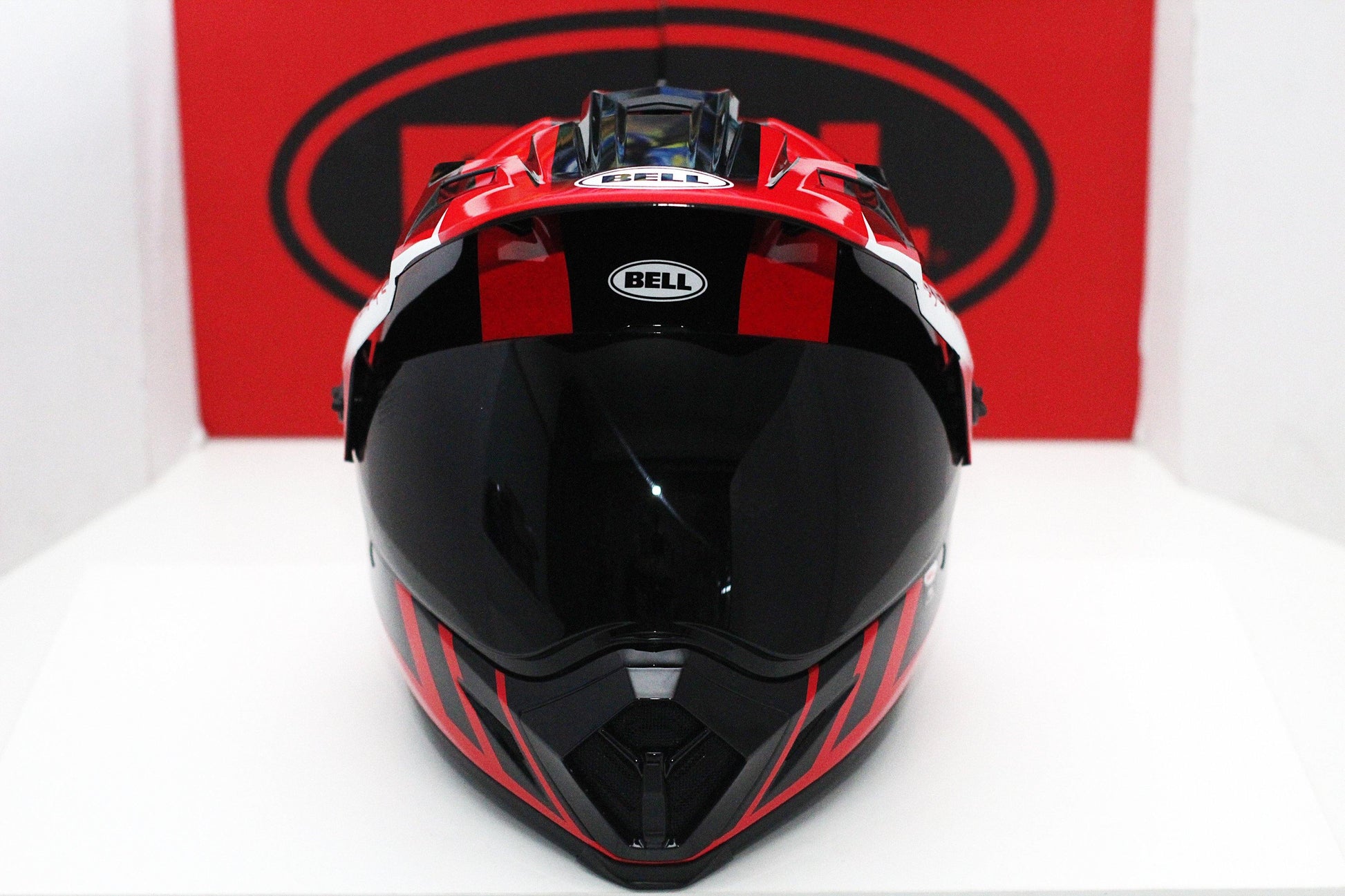 bell dash helmet Bell Helmet MX-9 Adventure MIPS (Dash Gloss Black/Red/White) – Durian Bikers