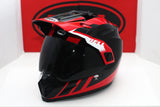 Bell MX-9 Adventure (Dash Gloss Black/Red/White) - Durian Bikers