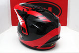 Bell MX-9 Adventure (Dash Gloss Black/Red/White) - Durian Bikers