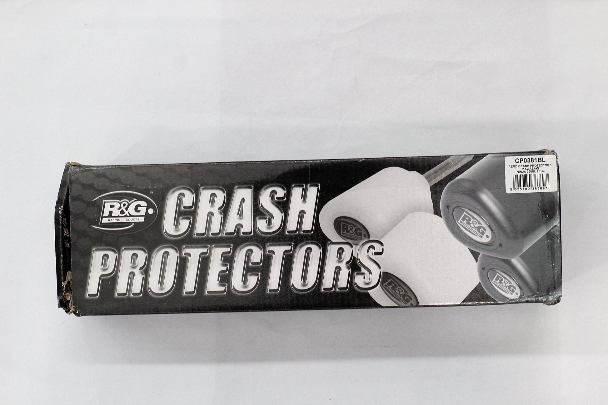 R&G Crash Protectors Aero Style fits for Kawasaki Ninja 250SL ('14-) & Ninja 125 ('19-) - Durian Bikers