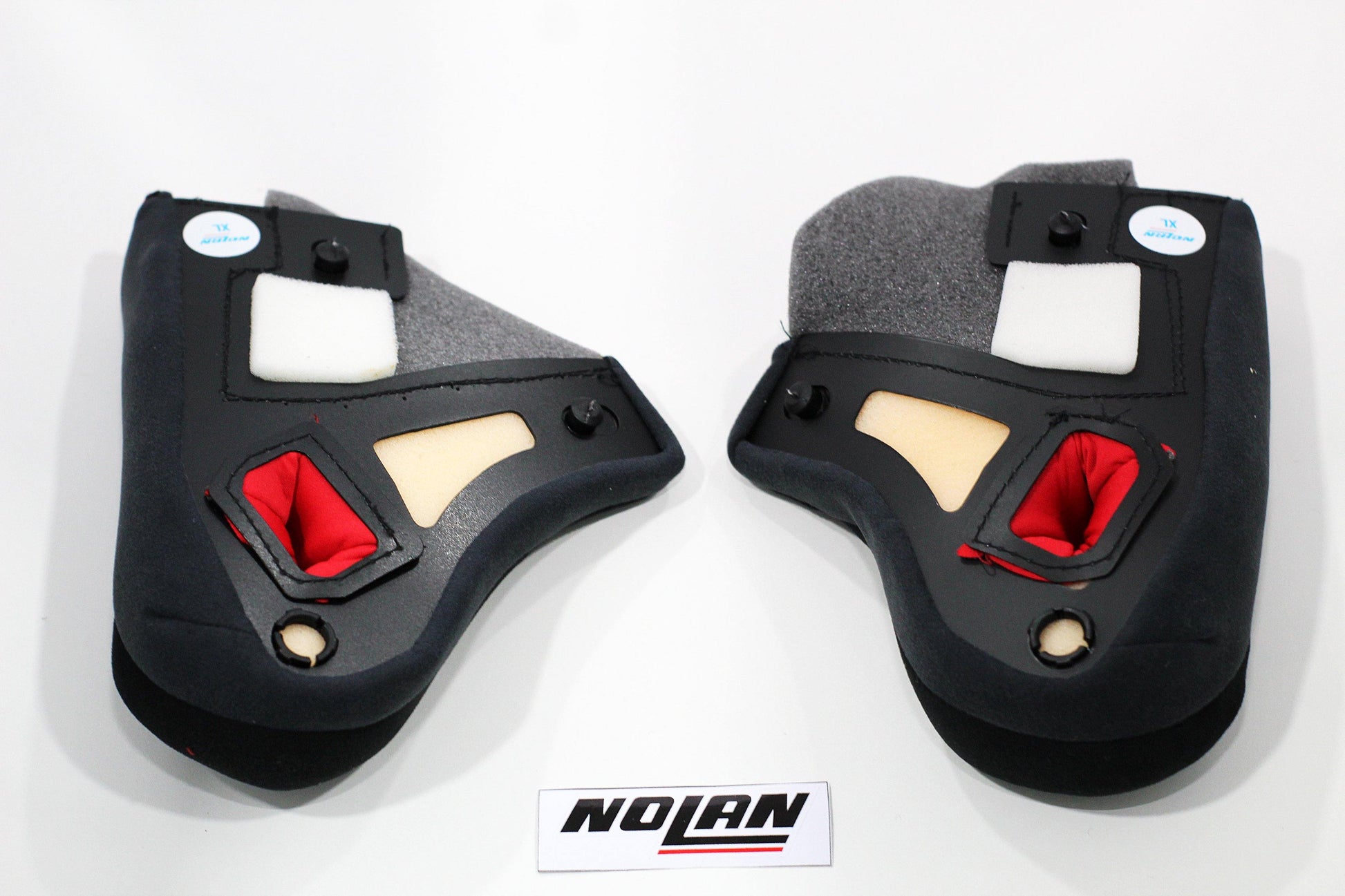 Nolan Cheekpads for N104 / N104 Evo (Black) - Durian Bikers