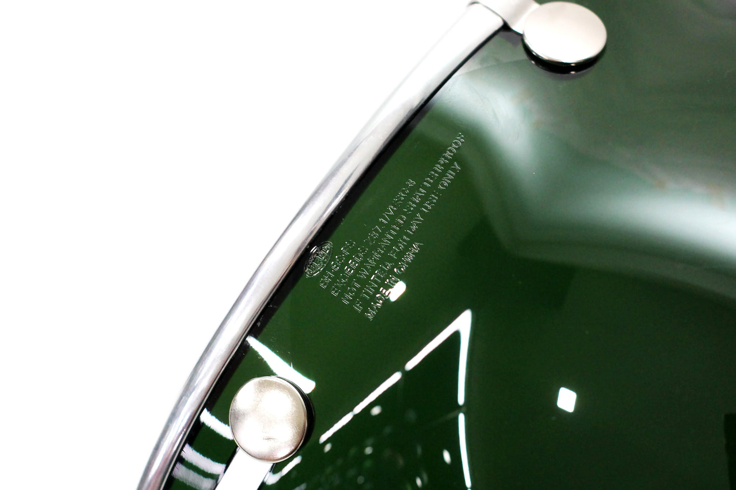 Bell PS-3 Snap Visor (Bubble Deluxe Shield WayFarer Green) - Durian Bikers