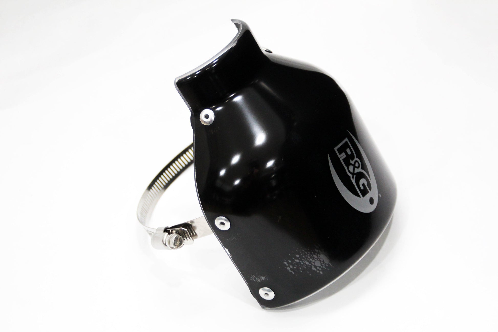 R&G Oval Exhaust Protector (Can Cover) fits for Aprilia / Honda / Kawasaki & Suzuki Models - Durian Bikers