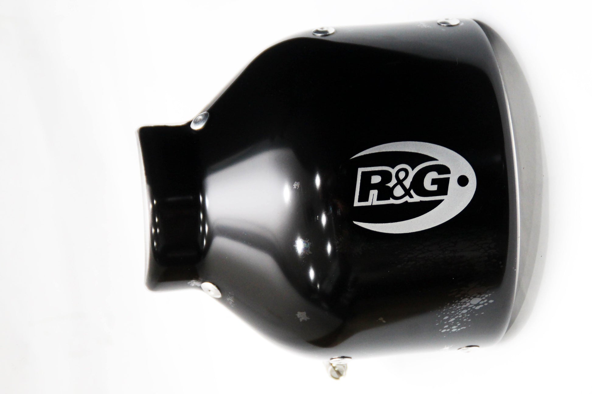 R&G Oval Exhaust Protector (Can Cover) fits for Aprilia / Honda / Kawasaki & Suzuki Models - Durian Bikers