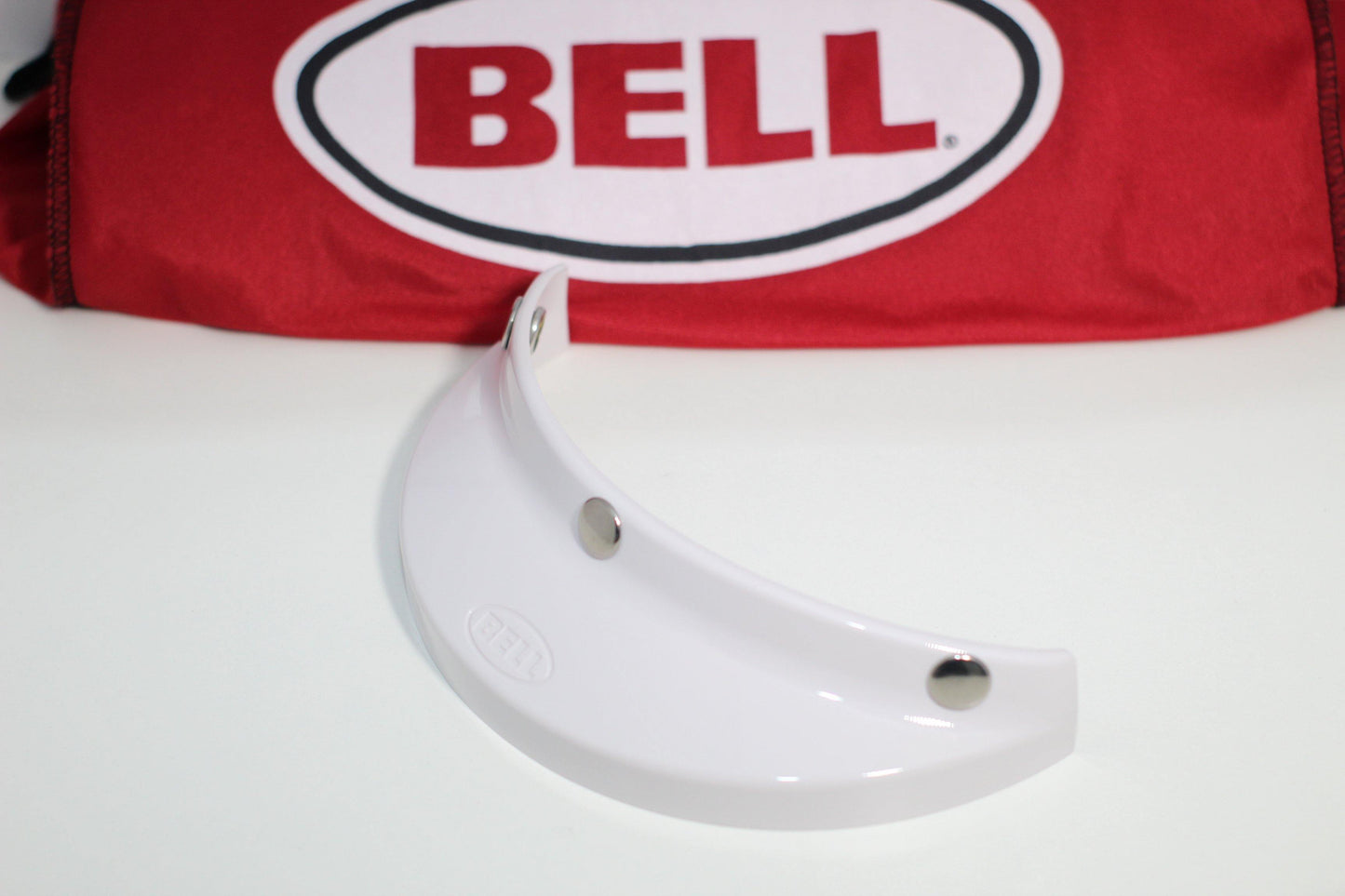 Bell PS-3 Snap Visor (Snap 520 White) - Durian Bikers