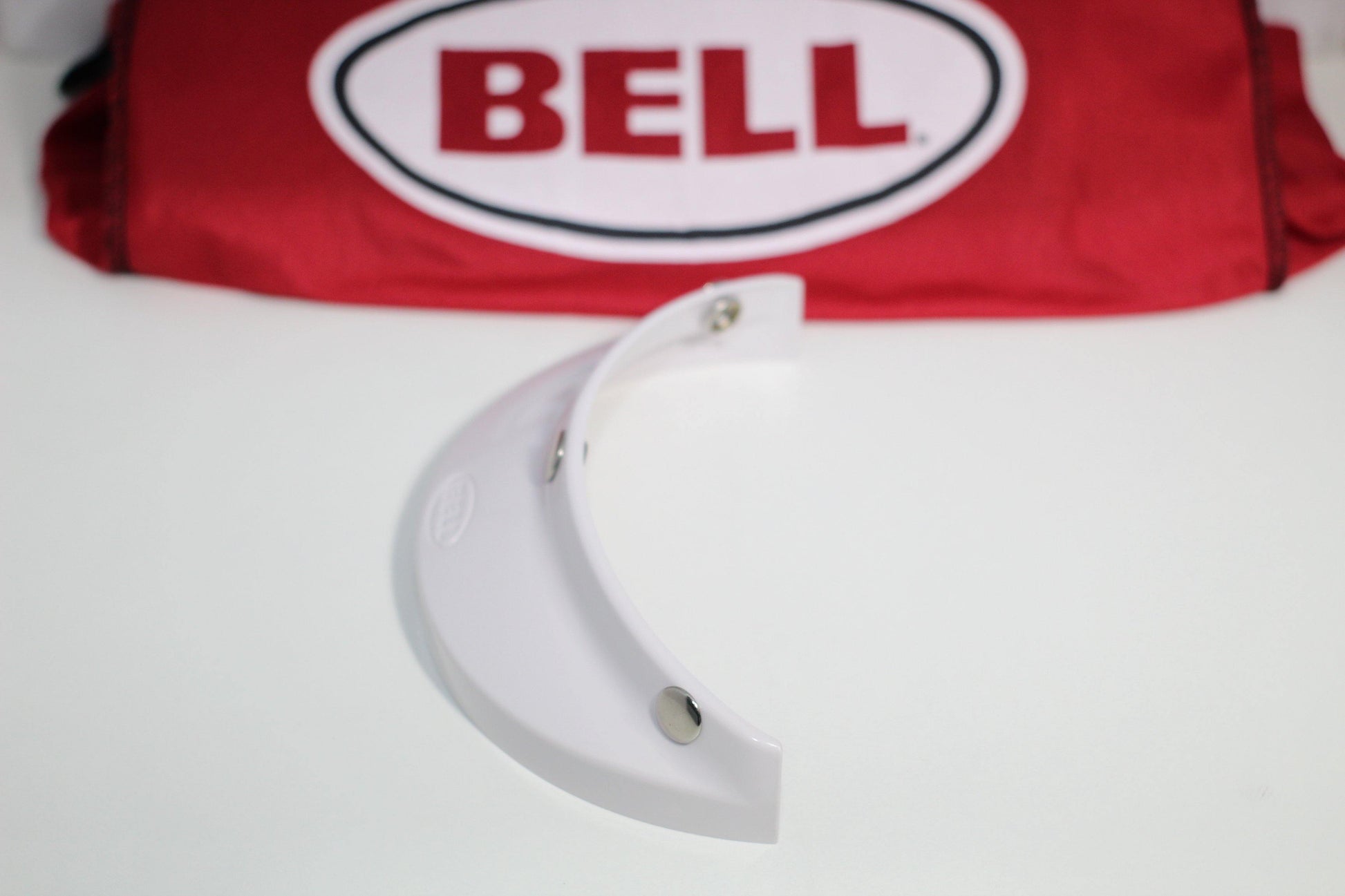 Bell PS-3 Snap Visor (Snap 520 White) - Durian Bikers