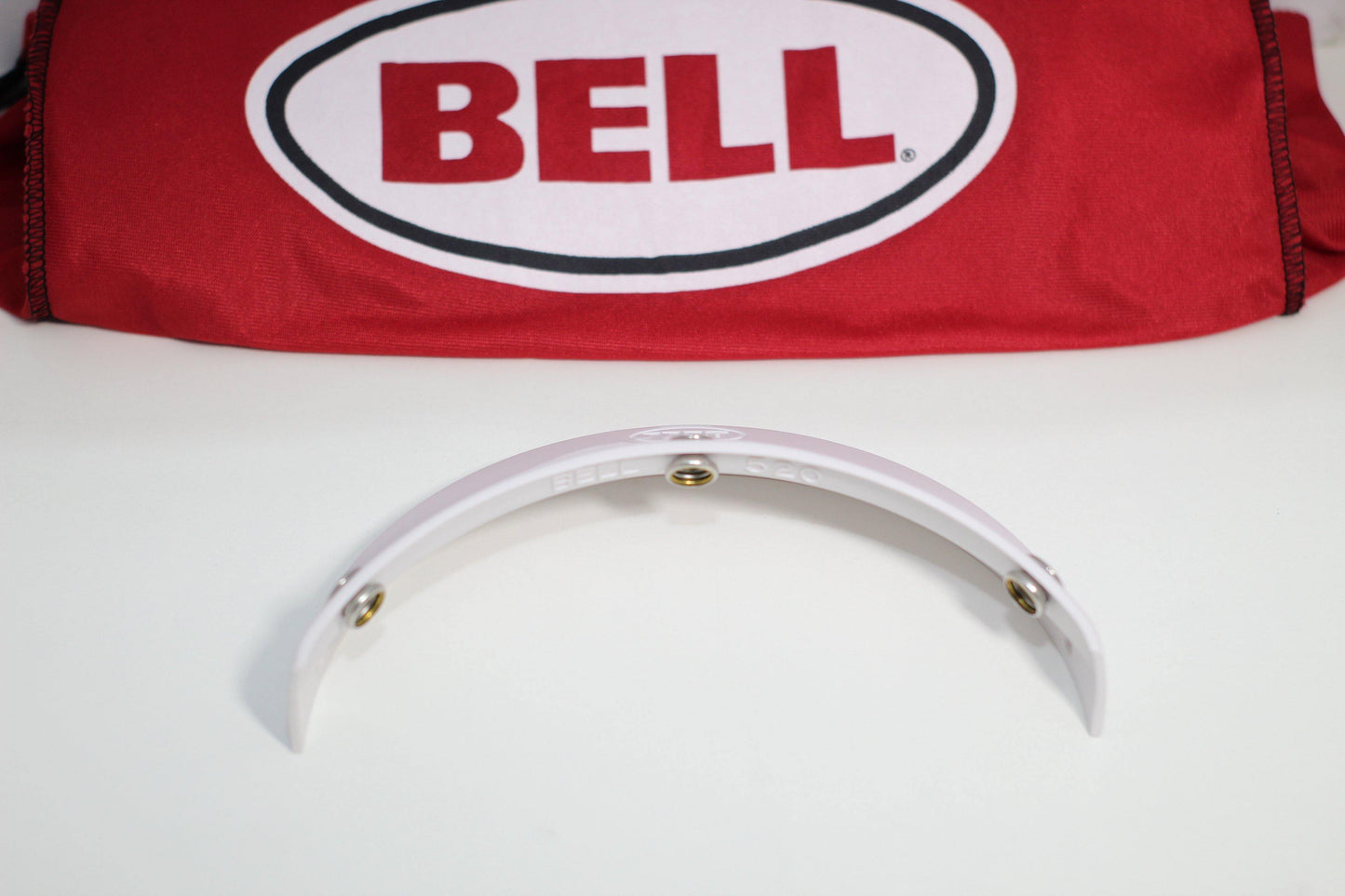 Bell PS-3 Snap Visor (Snap 520 White) - Durian Bikers