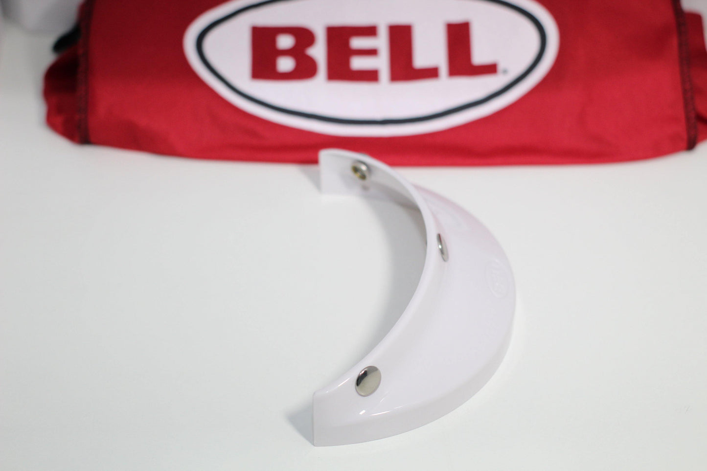 Bell PS-3 Snap Visor (Snap 520 White) - Durian Bikers