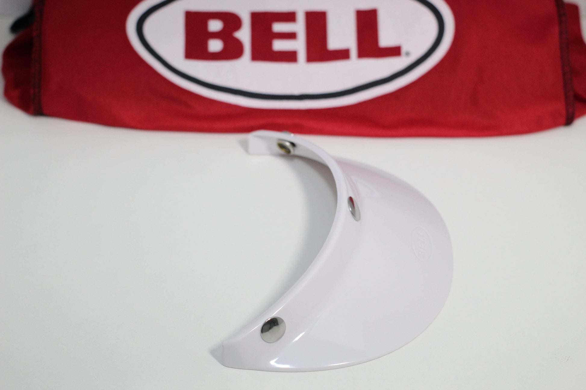 Bell PS-3 Snap Visor (Snap 510 White) - Durian Bikers