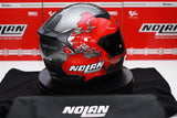 Nolan N60-5 Gemini Replica (27 Checa Scratched Chrome) - Durian Bikers