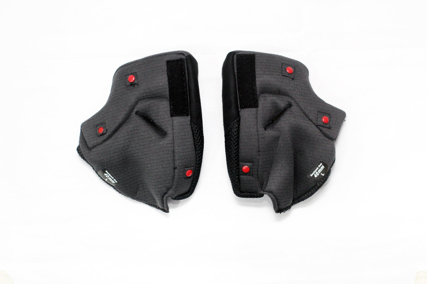 Bell Eliminator Cheekpads (M/L, L, XL) (40MM) (Black) - Durian Bikers