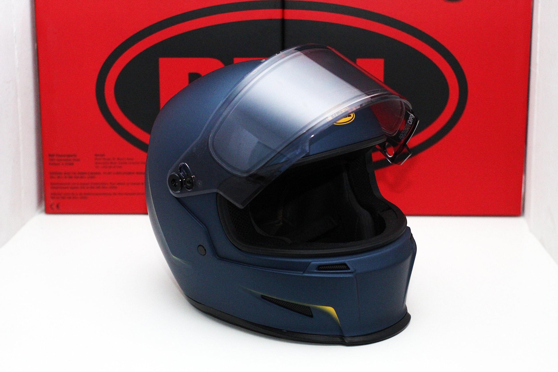 bell eliminator vanish helmet Bell Helmet Eliminator (Vanish Matte Blue/Yellow) – Durian Bikers