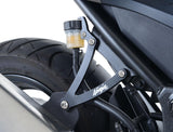 R&G Exhaust Hanger Kit and Footrest Blanking Plate fits for Kawasaki Ninja 300 ('12-), Ninja 250 ('13- '17) & Z250 ('13-'18) - Durian Bikers