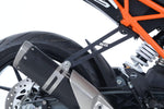 R&G Exhaust Hanger Kit and Footrest Blanking Plate fits for KTM Duke 125 ('17-) - Durian Bikers