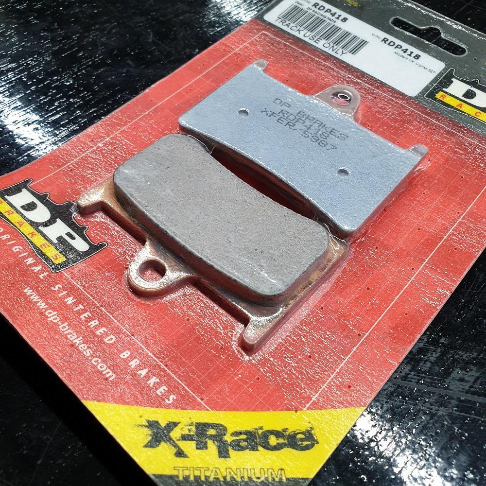 DP Brake Pads (Race) for Yamaha YZF-R6, MT-07, Tracer 700, YZF-R7, MT-09, MT-10, YZF-R1/R1M/R1S - Durian Bikers