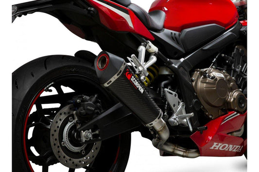 Scorpion Exhaust fits for Honda CBR650R ('19-'20) (Serket Taper Full System) - Durian Bikers