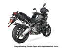 Scorpion Exhaust fits for Kawasaki Versys 650 ('07-'14) (Serket Taper Full System) - Durian Bikers
