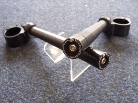 R&G Bar End Sliders for Gilles and Driven Clip Ons (Plain) Bars - Durian Bikers