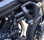 R&G Crash Protectors Aero Style fits for BMW F800R ('15-'18) (Black) - Durian Bikers