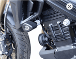 R&G Crash Protectors Aero Style fits for BMW F800R ('15-'18) (Black) - Durian Bikers
