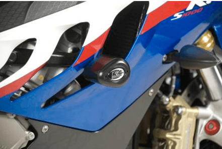 R&G Crash Protectors Aero Style fits for BMW S1000RR (Race Version) (Black) - Durian Bikers