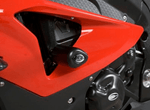 R&G Crash Protectors Aero Style fits for BMW S1000RR ('12-'14) & HP4 ('09-'14) (White) - Durian Bikers
