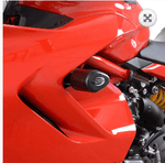 R&G Crash Protectors Aero Style (No-Cut Kit) fits for Ducati Supersport 950 / S ('21-) (Black) - Durian Bikers