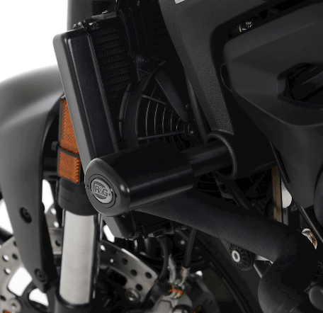R&G Crash Protectors Aero Style fits for Ducati Monster 950 / Plus ('21-) (Black) - Durian Bikers