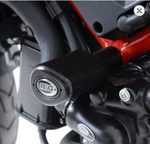 R&G Crash Protectors Aero Style fits for Ducati Multistrada 1200 ('15-) & Multistrada 950 ('17-) (Black) - Durian Bikers