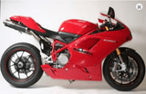 R&G Crash Protectors Aero Style fits for Ducati 848, 1098 and 1198 (Black) - Durian Bikers