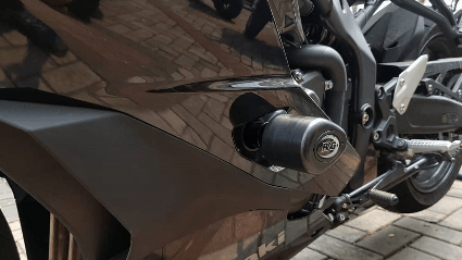 R&G Crash Protectors Aero Style fits for Kawasaki ZX-25R ('20-) - Durian Bikers