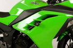 R&G Crash Protectors Aero Style fits for Kawasaki Ninja 300 ('13-) / Ninja 250 - Durian Bikers