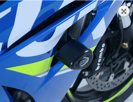 R&G Crash Protectors Aero Style (Non Drill Kit) fits for Suzuki GSX-R 1000 ('17-) & GSX-R1000R ('17-) (White) - Durian Bikers