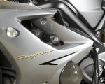 R&G Crash Protectors Aero Style (Road) fits for Triumph Daytona 675/R ('06-'12) - Durian Bikers