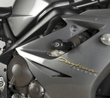 R&G Crash Protectors Aero Style (Road) fits for Triumph Daytona 675/R ('06-'12) - Durian Bikers