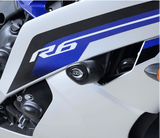 R&G Crash Protectors Aero Style fits for Yamaha YZF-R6 ('06-'16) (Upper) - Durian Bikers