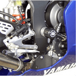 R&G Crash Protectors Classic Style fits for Yamaha YZF-R6 (03-05) - Durian Bikers