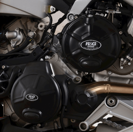 R&G Engine Case Cover Race Kit (2pcs) fits for Aprilia RS660 ('21-) & Tuono 660 ('21-) - Durian Bikers