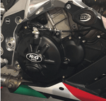 R&G Engine Case Cover Race Kit (2pcs) fits for Aprilia RSV4 ('09-'14) & Tuono V4 ('11-) - Durian Bikers