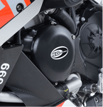R&G Engine Case Cover Kit (2pcs) fits for Aprilia RSV4 RR/RF ('15-), Tuono V4 ('18-), RSV4 1100 Factory ('19-'20) - Durian Bikers