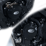 R&G Engine Case Cover Kit (2pcs) fits for Honda CBR650F, CB650F ('13-), CB650R ('19-'20) & CBR650R ('19-'20) - Durian Bikers