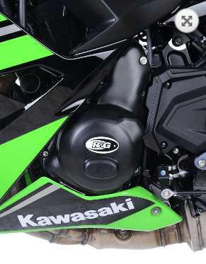 R&G Engine Case Cover Kit (2pcs) fits for Kawasaki Z650 ('17-) & Ninja 650 ('17-) - Durian Bikers