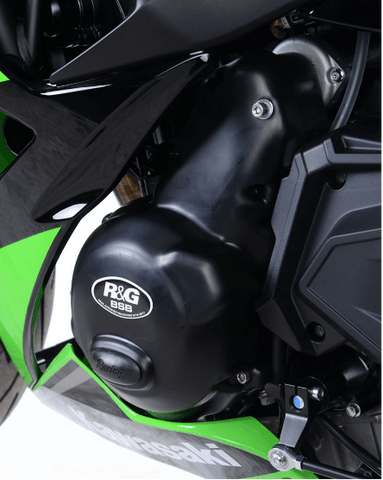 R&G Engine Case Cover Race Kit (2pcs) fits for Kawasaki Z650 ('17-) & Ninja 650 ('17-) - Durian Bikers