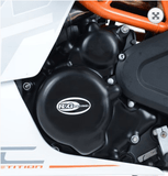 R&G Engine Case Cover Kit (2pcs) fits for KTM RC 125 ('14-'16), RC 200 ('14-) & Duke 125/200 (2016) - Durian Bikers