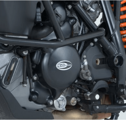 R&G Engine Case Cover Kit (2pcs) fits for KTM 1050 Adv ('15-), 1090 Adv ('17-), 1190 Adv ('13-), 1290 Super Adv ('15-) & 1290 Super Duke R ('14-'19) - Durian Bikers