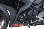 R&G Engine Case Cover Race Kit (2pcs) fits for Yamaha YZF-R25/R3 ('15-) & MT-25/MT-03 ('16-) - Durian Bikers